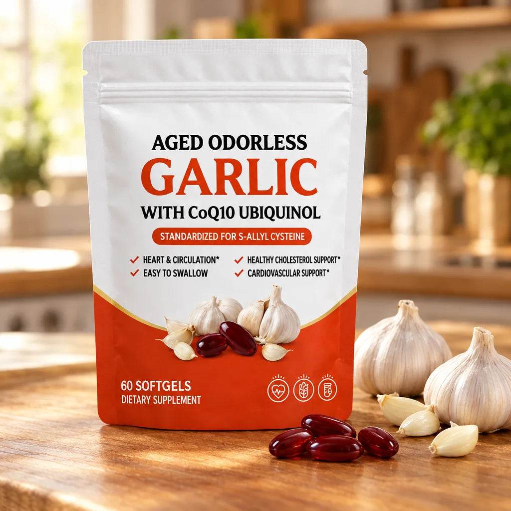 rubi Aged Odorless Garlic + CoQ10