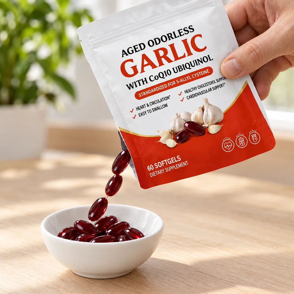 rubi Aged Odorless Garlic + CoQ10