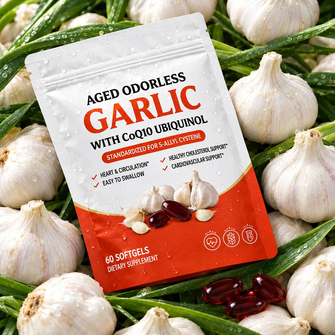 rubi Aged Odorless Garlic + CoQ10